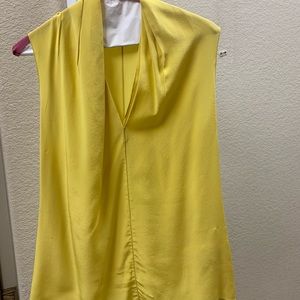 Yellow blouse